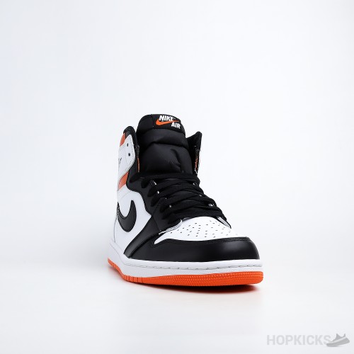 black orange air jordan 1